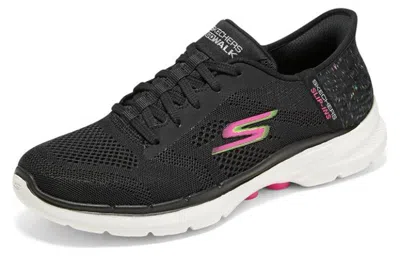 Skechers (wmns)  Go Walk 6 Slip In 'black Multicolor'