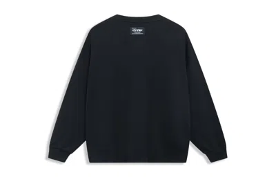 Li-ning Counterflow Graphic Sweatshirt 'black'