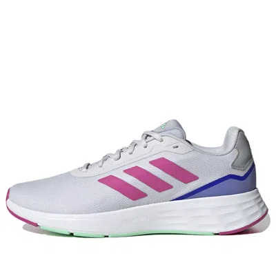Adidas Originals (wmns) Adidas Start Your Run Tenis Shoes 'lucid Fuchsia' In Multi