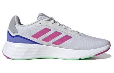 Adidas Originals (wmns) Adidas Start Your Run Tenis Shoes 'lucid Fuchsia' In Multi