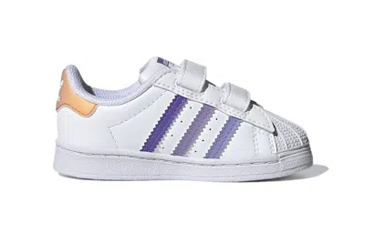 Adidas Originals (td)  Superstar 'white Light Purple'
