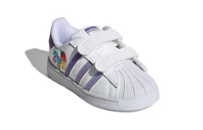 Adidas Originals (td)  Superstar 'white Light Purple'