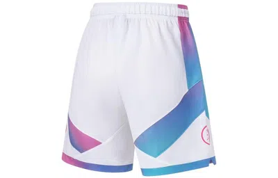Li-ning Wade Basketball Shorts 'white Dolphin Blue'