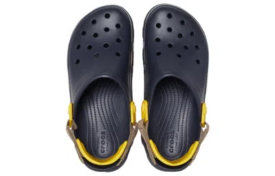 Crocs Classic All Terrain Clog 'navy Yellow' In Multi