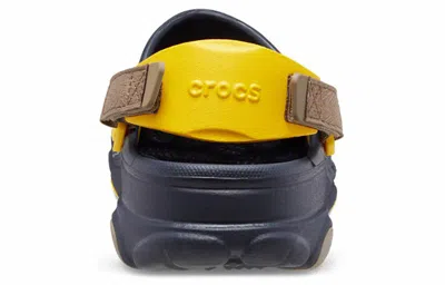 Crocs Classic All Terrain Clog 'navy Yellow' In Multi