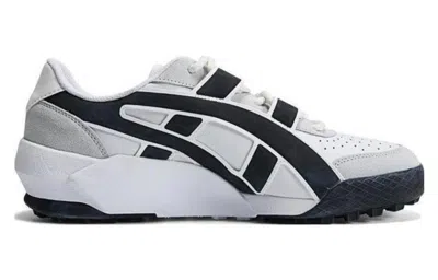Onitsuka Tiger Big Logo Trainer 'white Navy Grey' In Multi