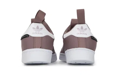Adidas Originals (ps)  Superstar 360 'purple White' In Brown