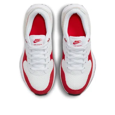 Nike (gs)  Air Max Systm 'white University Red' In Multi