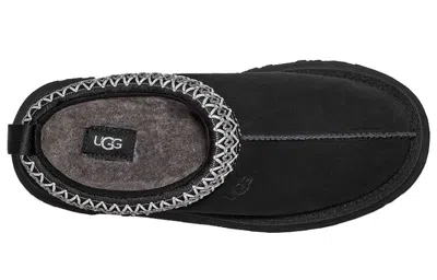 Ugg 40mm Tazz Shearling Platform Loafers In Black