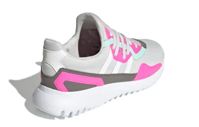 Adidas Originals (gs)  Flex J 'grey Screaming Pink' In Multi