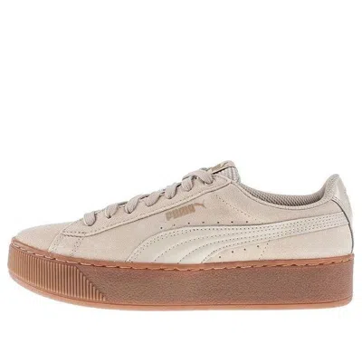 Puma (wmns)  Vikky Platform 'pebble' In Neutral