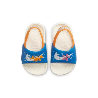 Nike (td)  Kawa Se Slide 'underwater Adventures' In Multi