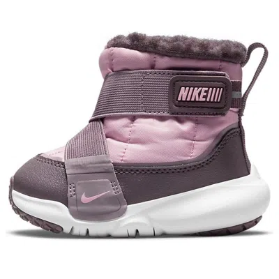 Nike (td)  Flex Advance Boot Snow Boots Pink In Multi