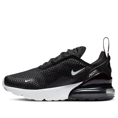 Nike Air Max 270 Sneakers In Black In White