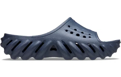 Crocs Echo Slide 'storm' In Blue