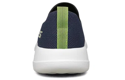 Skechers Go Walk Max 'navy Lime' In Blue