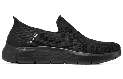 Skechers Ultra Flex 3.0 Smooth Step Mens Memory Foam Breathable Slip-on Sneakers In Black