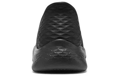 Skechers Ultra Flex 3.0 Smooth Step Mens Memory Foam Breathable Slip-on Sneakers In Black