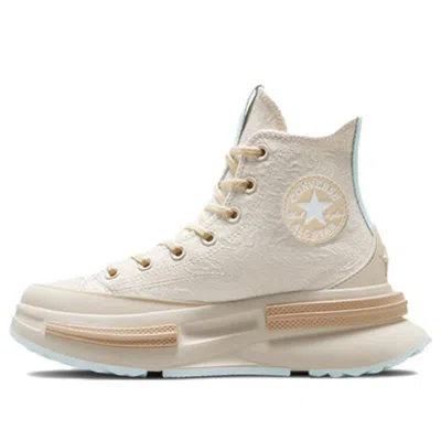 Converse (wmns)  Run Star Legacy Cx Platform Swirl Jacquard 'ivory Aqua Mist' In Neutral