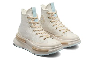 Converse (wmns)  Run Star Legacy Cx Platform Swirl Jacquard 'ivory Aqua Mist' In Neutral
