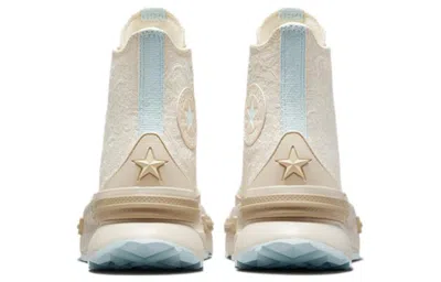 Converse (wmns)  Run Star Legacy Cx Platform Swirl Jacquard 'ivory Aqua Mist' In Neutral