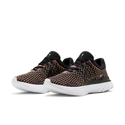 Nike (wmns)  React Infinity Run Flyknit 3 'black Multi'