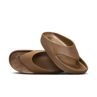 Nike Calm Flip-flops 'light British Tan' In Multi