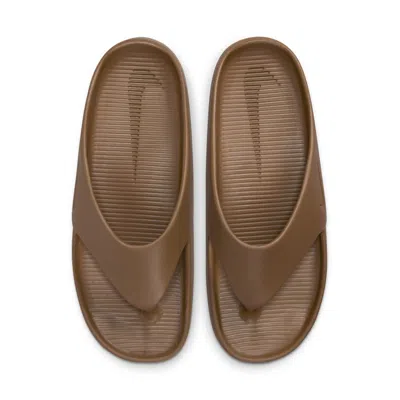 Nike Calm Flip-flops 'light British Tan' In Multi