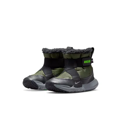 Nike (ps)  Flex Advance Boot 'cargo Khaki' In Black