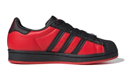 Adidas Originals (gs)  Superstar Shoes 'red Black'