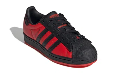 Adidas Originals (gs)  Superstar Shoes 'red Black'