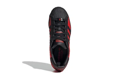 Adidas Originals (gs)  Superstar Shoes 'red Black'