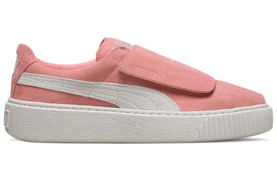 Puma (wmns)  Platform Strap Pink/white In Multi