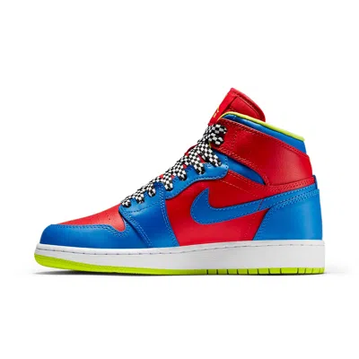 Air Jordan (gs)  1 Retro High 'racing Pack' In White