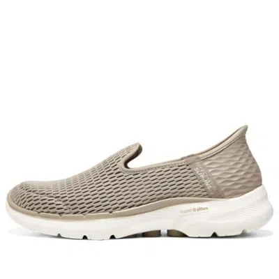 Skechers (wmns)  Go Walk 6 Shoes 'light Brown' In Multi