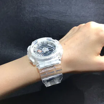Casio G-shock Analog-digital 'white' In Neutral