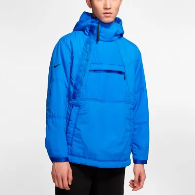 Nike Men's  Sports Hooded Padded Jacket Royal Blue