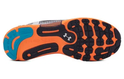 Under Armour Hovr Infinite 5 'grey Orange' In Gray