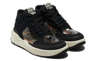 Converse Black Joshua Vides Edition Weapon Cx High Top Sneakers In Multi