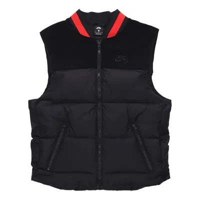 Nike Sb Skateboard Stand Collar Skateboard Sleeveless Vest Black