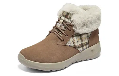 Skechers (wmns)  On The Go Joy Boots 'tan White'