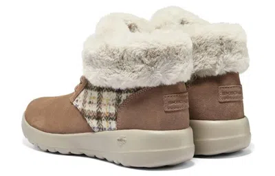 Skechers (wmns)  On The Go Joy Boots 'tan White'