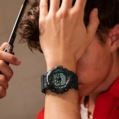 Casio G-shock Analog-digital 'black Green'