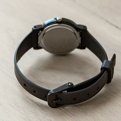 Casio Stainless Steel Strap Quartz Waterproof Black Analog