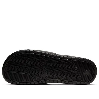 Nike Benassi Slides 'just Do It' In Black
