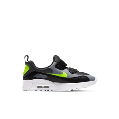 Nike (ps)  Air Max Tiny 90 'cool Grey/black/volt' In Multi