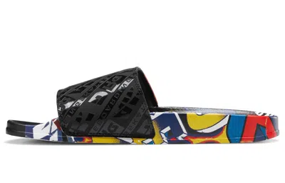 Reebok Blackeyepatch X Classic Slide 'black' In Multi