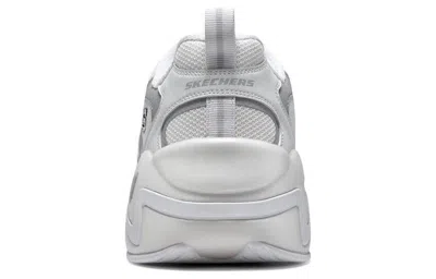 Skechers D'lites Hyper Burst 'grey White' In Multi