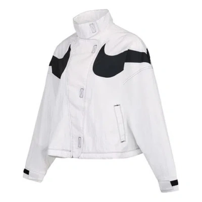 Nike (wmns)  Rpl Swsh Wvn Gx Jkt Jacket Stand-up Collar Jacket White