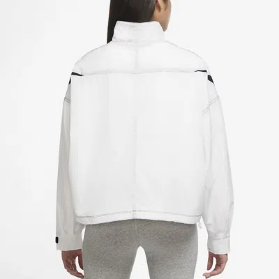 Nike (wmns)  Rpl Swsh Wvn Gx Jkt Jacket Stand-up Collar Jacket White